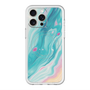 スリムプロテクションプレミアムケース with MagSafe［ Color Rain - オリジナル - Serene Wave ］