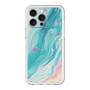 スリムプロテクションプレミアムケース with MagSafe［ Color Rain - オリジナル - Serene Wave ］