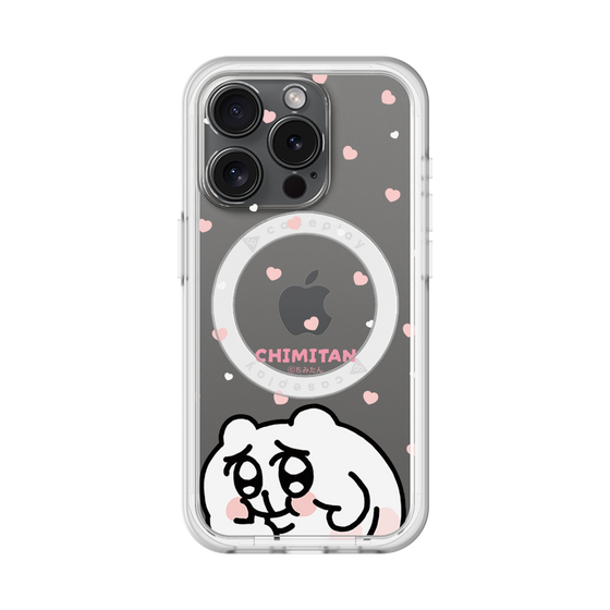 スリムプロテクションプレミアムケース with MagSafe［ ちみたん - ちみたん ］