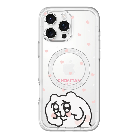 スリムプロテクションプレミアムケース with MagSafe［ ちみたん - ちみたん ］