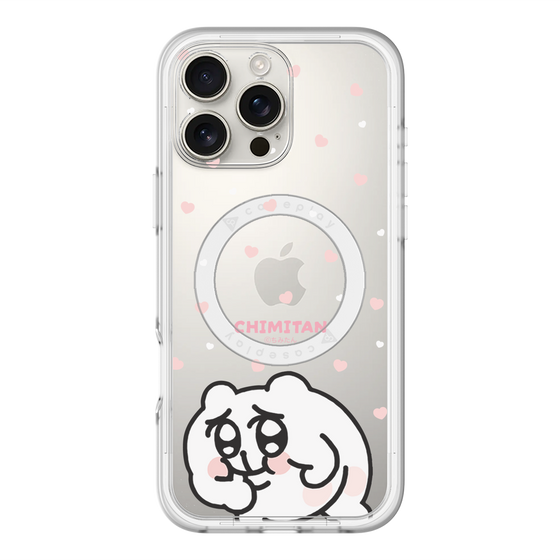 スリムプロテクションプレミアムケース with MagSafe［ ちみたん - ちみたん ］