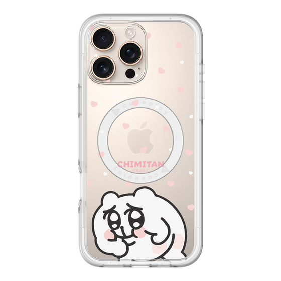 スリムプロテクションプレミアムケース with MagSafe［ ちみたん - ちみたん ］