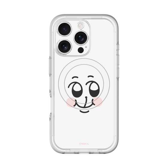 スリムプロテクションプレミアムケース with MagSafe［ ちみたん - フェイス ］