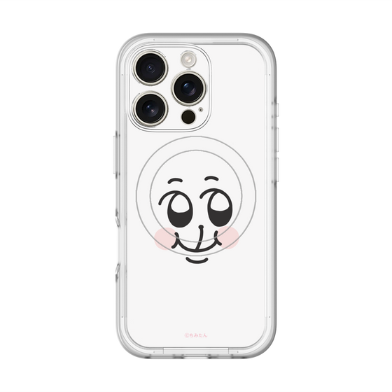 スリムプロテクションプレミアムケース with MagSafe［ ちみたん - フェイス ］