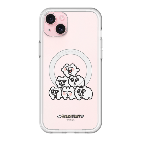 スリムプロテクションプレミアムケース with MagSafe［ ちみたん - ピラミッド ］