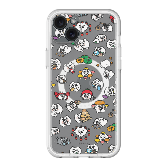 スリムプロテクションプレミアムケース with MagSafe［ ちみたん - ちみたんがいっぱい - 食べ物編 ］