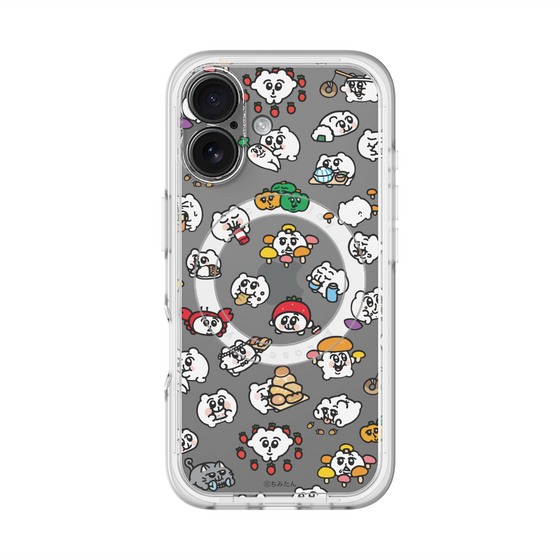 スリムプロテクションプレミアムケース with MagSafe［ ちみたん - ちみたんがいっぱい - 食べ物編 ］