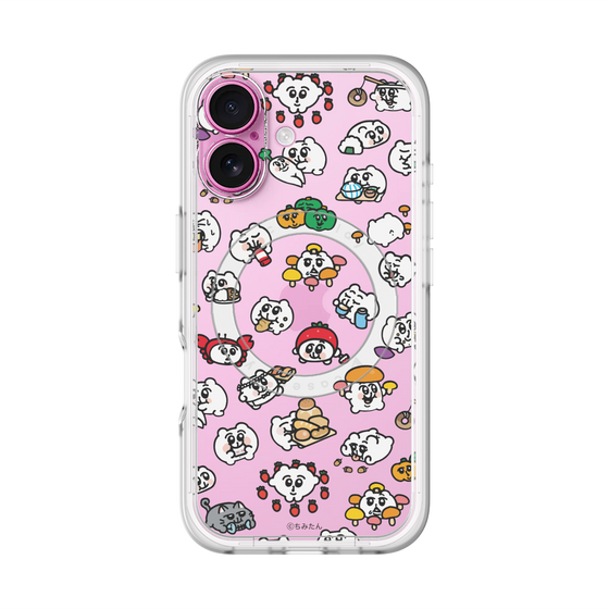 スリムプロテクションプレミアムケース with MagSafe［ ちみたん - ちみたんがいっぱい - 食べ物編 ］
