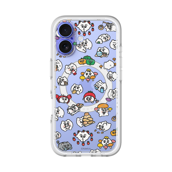 スリムプロテクションプレミアムケース with MagSafe［ ちみたん - ちみたんがいっぱい - 食べ物編 ］