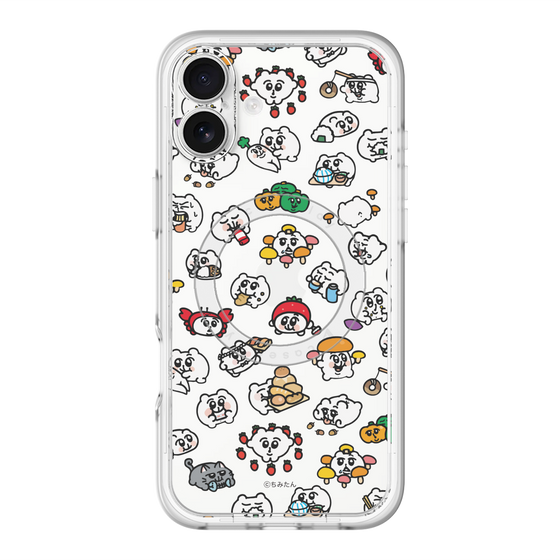 スリムプロテクションプレミアムケース with MagSafe［ ちみたん - ちみたんがいっぱい - 食べ物編 ］