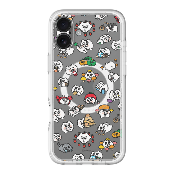 スリムプロテクションプレミアムケース with MagSafe［ ちみたん - ちみたんがいっぱい - 食べ物編 ］