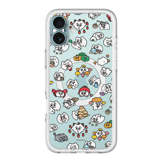 スリムプロテクションプレミアムケース with MagSafe［ ちみたん - ちみたんがいっぱい - 食べ物編 ］
