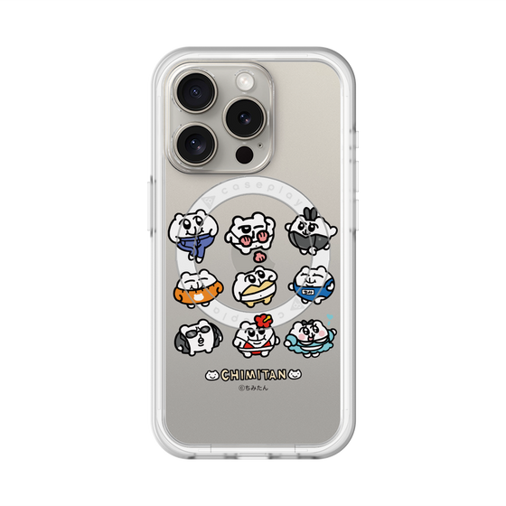 スリムプロテクションプレミアムケース with MagSafe［ ちみたん - ファッションショー ］