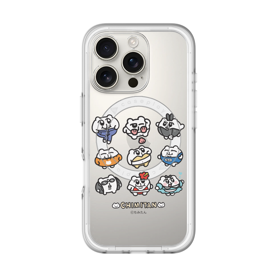 スリムプロテクションプレミアムケース with MagSafe［ ちみたん - ファッションショー ］