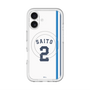 スリムプロテクションプレミアムケース with MagSafe［ 埼玉西武ライオンズ- #2 SAITO - ホーム ］