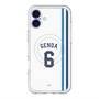 スリムプロテクションプレミアムケース with MagSafe［ 埼玉西武ライオンズ- #6 GENDA - ホーム ］