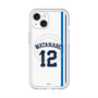 スリムプロテクションプレミアムケース with MagSafe［ 埼玉西武ライオンズ- #12 WATANABE - ホーム ］