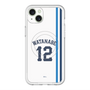 スリムプロテクションプレミアムケース with MagSafe［ 埼玉西武ライオンズ- #12 WATANABE - ホーム ］