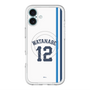 スリムプロテクションプレミアムケース with MagSafe［ 埼玉西武ライオンズ- #12 WATANABE - ホーム ］