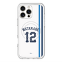 スリムプロテクションプレミアムケース with MagSafe［ 埼玉西武ライオンズ- #12 WATANABE - ホーム ］