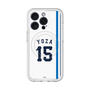 スリムプロテクションプレミアムケース with MagSafe［ 埼玉西武ライオンズ- #15 YOZA - ホーム ］