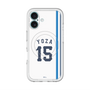 スリムプロテクションプレミアムケース with MagSafe［ 埼玉西武ライオンズ- #15 YOZA - ホーム ］