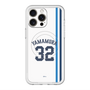 スリムプロテクションプレミアムケース with MagSafe［ 埼玉西武ライオンズ- #32 YAMAMURA - ホーム ］