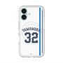 スリムプロテクションプレミアムケース with MagSafe［ 埼玉西武ライオンズ- #32 YAMAMURA - ホーム ］