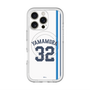 スリムプロテクションプレミアムケース with MagSafe［ 埼玉西武ライオンズ- #32 YAMAMURA - ホーム ］