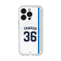 スリムプロテクションプレミアムケース with MagSafe［ 埼玉西武ライオンズ- #36 YAMADA - ホーム ］