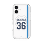 スリムプロテクションプレミアムケース with MagSafe［ 埼玉西武ライオンズ- #36 YAMADA - ホーム ］