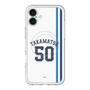 スリムプロテクションプレミアムケース with MagSafe［ 埼玉西武ライオンズ- #50 TAKAMATSU - ホーム ］