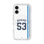スリムプロテクションプレミアムケース with MagSafe［ 埼玉西武ライオンズ- #53 MAKINO - ホーム ］