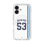 スリムプロテクションプレミアムケース with MagSafe［ 埼玉西武ライオンズ- #53 MAKINO - ホーム ］