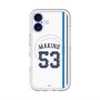 スリムプロテクションプレミアムケース with MagSafe［ 埼玉西武ライオンズ- #53 MAKINO - ホーム ］