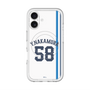 スリムプロテクションプレミアムケース with MagSafe［ 埼玉西武ライオンズ- #58 NAKAMURA - ホーム ］