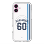 スリムプロテクションプレミアムケース with MagSafe［ 埼玉西武ライオンズ- #60 NAKAMURA - ホーム ］