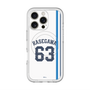 スリムプロテクションプレミアムケース with MagSafe［ 埼玉西武ライオンズ- #63 HASEGAWA - ホーム ］