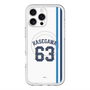 スリムプロテクションプレミアムケース with MagSafe［ 埼玉西武ライオンズ- #63 HASEGAWA - ホーム ］