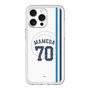 スリムプロテクションプレミアムケース with MagSafe［ 埼玉西武ライオンズ- #70 MAMEDA - ホーム ］