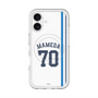 スリムプロテクションプレミアムケース with MagSafe［ 埼玉西武ライオンズ- #70 MAMEDA - ホーム ］