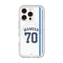 スリムプロテクションプレミアムケース with MagSafe［ 埼玉西武ライオンズ- #70 MAMEDA - ホーム ］