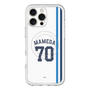 スリムプロテクションプレミアムケース with MagSafe［ 埼玉西武ライオンズ- #70 MAMEDA - ホーム ］