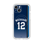 スリムプロテクションプレミアムケース with MagSafe［ 埼玉西武ライオンズ- #12 WATANABE - ビジター ］