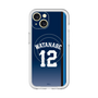 スリムプロテクションプレミアムケース with MagSafe［ 埼玉西武ライオンズ- #12 WATANABE - ビジター ］