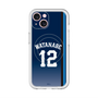 スリムプロテクションプレミアムケース with MagSafe［ 埼玉西武ライオンズ- #12 WATANABE - ビジター ］
