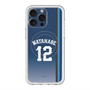 スリムプロテクションプレミアムケース with MagSafe［ 埼玉西武ライオンズ- #12 WATANABE - ビジター ］