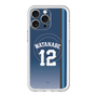 スリムプロテクションプレミアムケース with MagSafe［ 埼玉西武ライオンズ- #12 WATANABE - ビジター ］