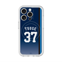 スリムプロテクションプレミアムケース with MagSafe［ 埼玉西武ライオンズ- #37 TSUGE - ビジター ］