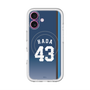 スリムプロテクションプレミアムケース with MagSafe［ 埼玉西武ライオンズ- #43 HADA - ビジター ］